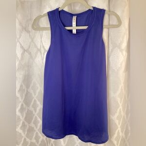 Lululemon Women's Blue Sleeveless Top